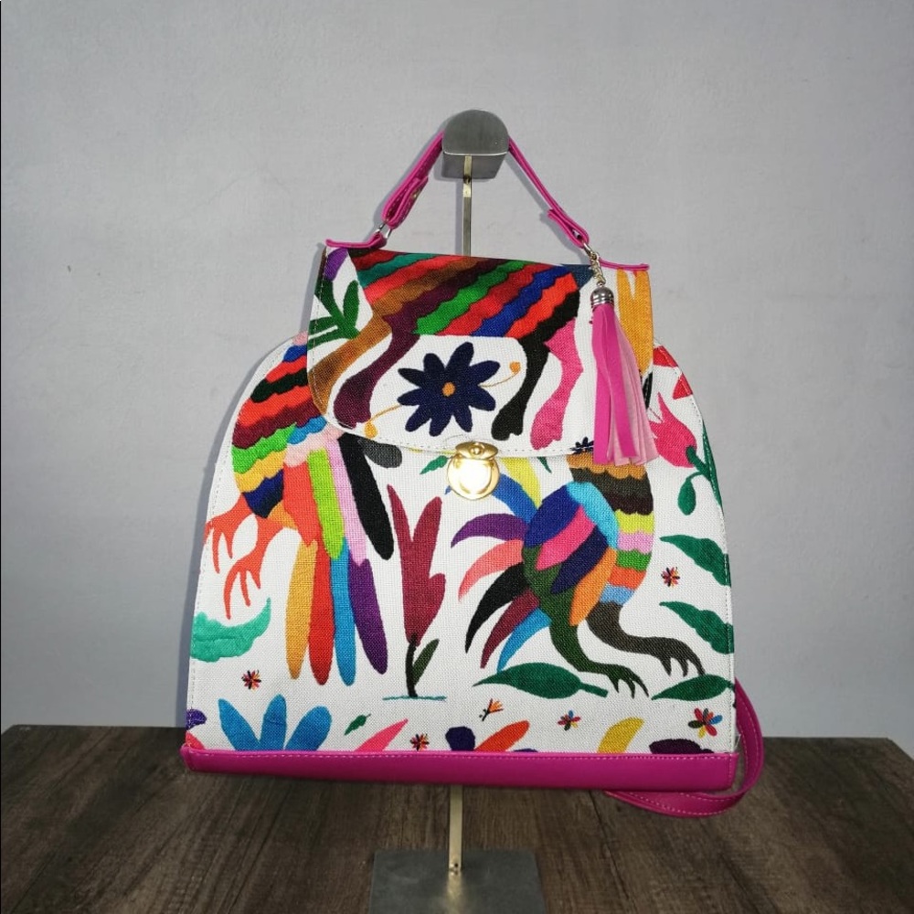 Mexican purse, backpack style, made in Mexico